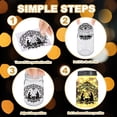 thumbnail image 3 of 1 Set Nativity Silhouette Cutouts for Jars Mason Can Glass Wishing Bottle Decor(No Stickers) 12Pcs Reusable Silhouette for Lantern DIY Craft Kit Jar Decals Church Christmas Home Garden Decor, 3 of 9