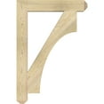 thumbnail image 3 of Ekena Millwork 4"W x 26"D x 38"H Westlake Craftsman Rough Sawn Bracket, Douglas Fir, 3 of 4