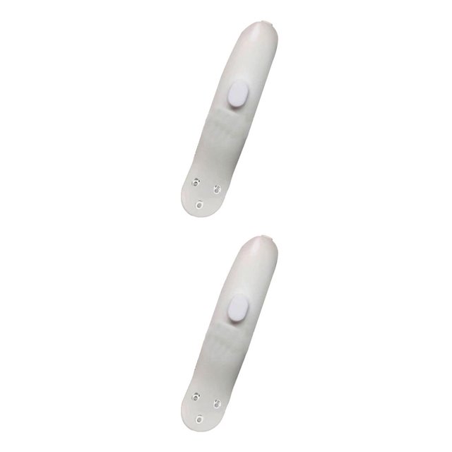 Eigraketly Parasol trasero, Material Premium, accesorios para patinete, guardabarros a prueba de polvo, diseño único grueso, reemplazo blanco 2piezas