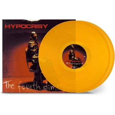 HYPOCRISY - FOURTH DIMENSION - REISSUE 2023 (IEX) ORANGE Vinyl LP Sealed