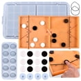 thumbnail image 4 of yuksok DIY Crystal Epoxy Silicone , Silicone Trays Table Hockey Game Chess Chessboard, 4 of 9
