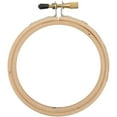 thumbnail image 1 of Frank A. Edmunds Wood Embroidery Hoop W/Round Edges 3"-Natural, 1 of 2
