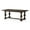 Antiqued Brown, variant on Maven Lane Leon Traditional Wooden Dining Table in Antiqued Black Finish
