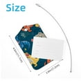 thumbnail image 4 of Square 2Pack PU Leather Dinosaur Cruise Luggage Tag with Privacy Cover and Stainless Steel Ring - Suitable for Travel Handbags Backpacks Luggage Tags, 4 of 6
