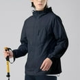 thumbnail image 4 of Frostluinai Sun Protection Gifts Womens and Mens Lightweight Running Jacket Solid UPF Hoodie with Zip Pockets for Fishing Hiking Travel, 4 of 6