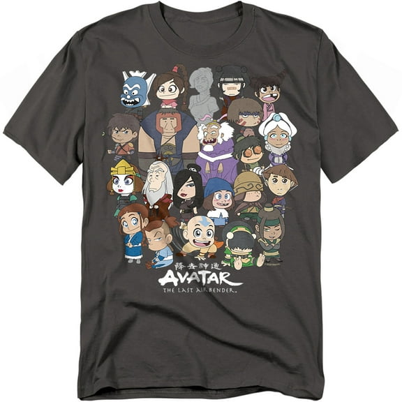 Avatar The Last Airbender T-Shirt Chibi Group Unisex Graphic Tee For Men & Women
