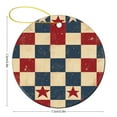 thumbnail image 2 of Vintage Stars And Stripes Ceramics Ornaments Memorial Day Decorations Christmas Tree Ornaments Christmas Home Office Tree Decorations Xmas Gift, 2 of 5