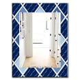 thumbnail image 3 of DESIGN ART Designart 'Anchor and Sailboat On Blue Waves' Traditional Mirror - Vanity Printed Mirror 27.6 in. wide x 39.4 in. high, 3 of 5