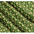 thumbnail image 3 of Soimoi Green Cotton Cambric Fabric Lemon Slice Vegetable Printed Craft Fabric by the Yard 56 Inch Wide, 3 of 7