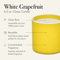 thumbnail image 3 of LAFCO New York Classic Candle, White Grapefruit - 6.5 oz, 3 of 6