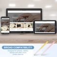 thumbnail image 6 of Uxcell Stylus Pens for Touch Screen, 2 in 1 High Sensitivity Universal Pen Yellow Pink, 6 of 7