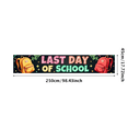 thumbnail image 3 of LUUFILx Happy Last Day of School Backdrop Banner Background Decoration for Classroom Party Supplies Graduation Celebration Photography Props, 3 of 9