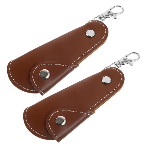 Phenofice 2Pcs Compact Foldable Shoe Horn Keychain for Easy Shoe Wearing