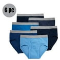 thumbnail image 5 of Stafford Low-Rise Briefs for Men 6-pack 100% Cotton Men's Underwear, XX-Large, 5 of 5