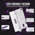 thumbnail image 3 of Teclado para juegos EPOMAKER HE68 Hall Effect 8000 Hz Polling White, 3 of 8
