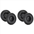 thumbnail image 1 of 4X Almohadillas Duraderas para Auriculares Inalámbricos Cassette, Orejeras de , Almohadillas para Auriculares Fácilmente Reemplazables, Color Negro, 1 of 5