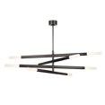 thumbnail image 7 of Regina Andrew 16-1363 Wick 8 Light 56" Wide Led Linear Chandelier - Nickel, 7 of 7