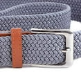 thumbnail image 2 of Stretch Braided Woven Belts without Holes, Elastic Casual Belts for Men and Women by Umo Lorenzo, 2 of 5
