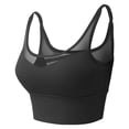 thumbnail image 3 of DuoJiaJ Women Sports Bras Back Padded Workout Tank Tops Medium Support Crop Bras for Women Black, 3 of 3