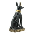 thumbnail image 4 of Ebros Egyptian Classical Deities Miniature Figurine Gods Of Egypt Dollhouse Miniature Statue Legends Of Ancient Egypt Educational Sculpture Collectible (Anubis Jackal Form), 4 of 5