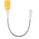 thumbnail image 3 of 5V 1W Mini lámpara de plástico USB LED duradera para escritorio de estudio amarillo con manguera USB, 3 of 5