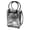 Silver, variant on CleverMade 62L Collapsible Rolling Tote Cart, Black