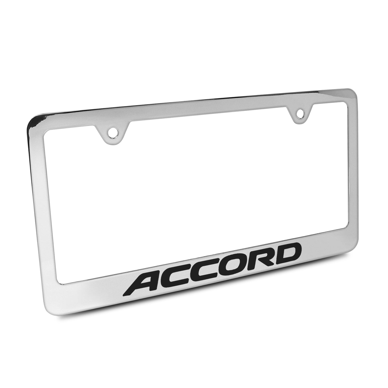 Honda Accord Chrome Plated Metal Decorative Vanity License Plate 