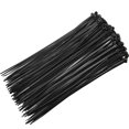 thumbnail image 4 of 1000pcs 3X200 Self-Locking Plastic Fixing Ring Nylon Wire Cable Zip Ties Cable Ties Fasten Loop Cable Black, 4 of 8