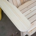 Foldable Adirondack Chair Kit Natural