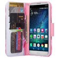 thumbnail image 4 of LG LV3/Aristo MS210/K8 (2017)/LG Rebel 3/Rebel 2/Fortune/Risio 2 Case, SOGA [Pocketbook Series] PU Leather Magnetic Flip Design Wallet Case - Sunflower, 4 of 4