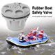 thumbnail image 3 of Reemplazo de boquilla de válvula de aire de seguridad de barco Likrtyny de goma para bote inflable balsa de bote canoa Kayak 1 unidad, 3 of 9
