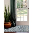 thumbnail image 5 of Unique Loom Chindi Chevron Collection Area Rug - Claire (2' 2" x 6' 1" Runner Denim/Light Blue), 5 of 7