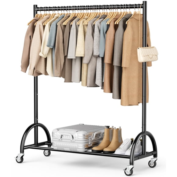 Perchero MISSLO Heavy Duty de 109 x 38 x 168 cm con ruedas
