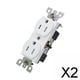 thumbnail image 1 of Cargador de pared multipuerto con protección 2 piezas, 1 of 10