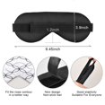 thumbnail image 7 of IAUYY Sleep Mask, Super Soft Eye Masks with Adjustable Strap, Lightweight Comfortable Blindfold,Perfect Blocks Light for Men Women Fabric, 7 of 7