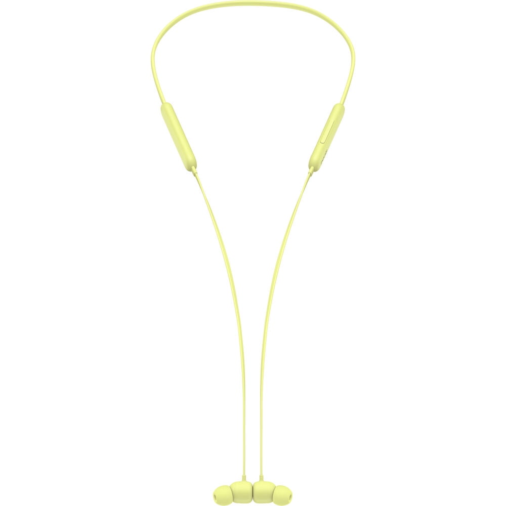 Beats Flex Wireless In-Ear Headphones (Yellow) Bundle + Accessories