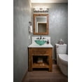 thumbnail image 6 of Green Free form Wave Glass Vessel Sink, 6 of 7