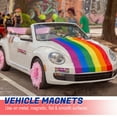 thumbnail image 6 of Anley I'm So Gay I Can't Even Drive Straight Car Magnet Signs - Reflective Truck & Vehicle Bumper Sticker - LGBT Gay Pride Magnetic Decal - Set of 3, 6 of 7