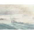 thumbnail image 2 of Prime, Marcus 18x15 White Modern Wood Framed Museum Art Print Titled - Flaring Ocean, 2 of 4