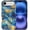 Metal Stars Starry Sky, variant on Case for iPhone 13 Pro, Drop Protection Hybrid 2-Layer Hard Phone Cover-Sun Tile Plant Collage