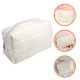 thumbnail image 4 of Bolsa de maquillaje, neceser de viaje, organizador de maquillaje de lona de poliéster, bolsa de cosméticos de color puro., 4 of 5