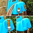 thumbnail image 4 of Wall Mounted Garden Irrigation Hose Hanger Plastic Style Watering Hose Organizer Storage Bracket Pipe Winding Frame, 4 of 6