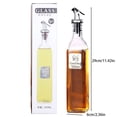 thumbnail image 2 of Nomeni Oil Bottle Cooking Seasoning Oil Glass Storage Bottles For Oil And Vinegar, 2 of 3