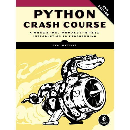 Python Crash Course, 2nd Edition (Best Python 3 Course)