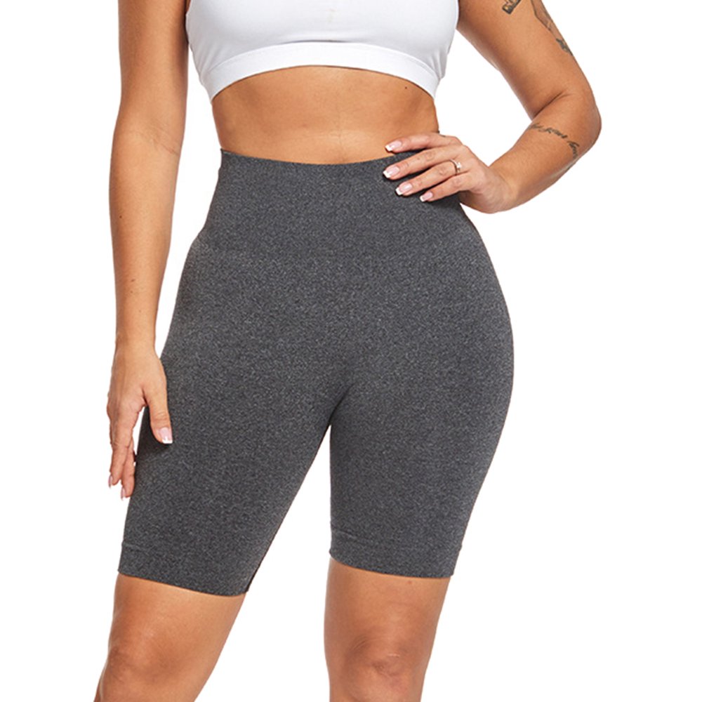 UKAP UKAP High Waist Stretch Tummy Control Cycling Biker Shorts For