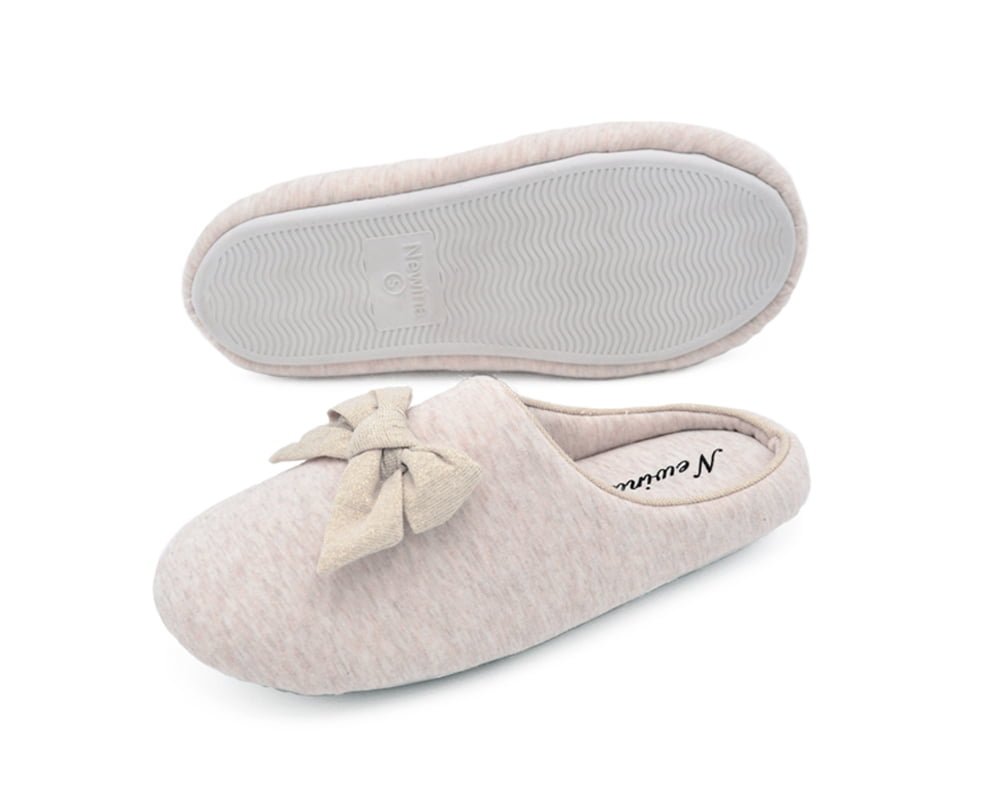 Springtime Slippers Newina Women’s Japanese Soft Cotton Memory Foam Spring Slippers with ...