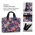 thumbnail image 4 of FORMRS 16" Laptop Bag Carrying Sleeve Case with Handle Travel Shoulder Briefcase, Soft Pinks Flowers, 4 of 8