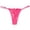 Hot Pink, variant on Lace Thongs For Women Plus Size Sexy Underwear T Back Stretch string thong (Black, One Size)