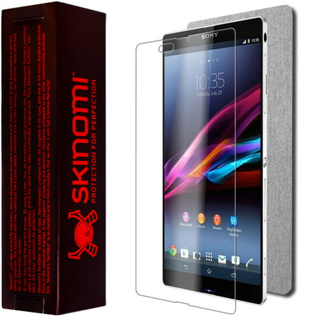 Skinomi Brushed Aluminum Full Body Cover+Screen Protector for Sony Xperia Z2