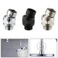 thumbnail image 3 of Connecteur de Pommeau de Douche Adaptateur Pivotant Accessoires de Raccord à Rotule, 3 of 5